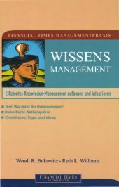 book Wissensmanagement : effizientes Knowledge Management aufbauen und integrieren