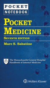 book Pocket Medicine: The Massachusetts General Hospital Handbook of Internal Medicine