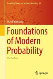 book Foundations of Modern Probability