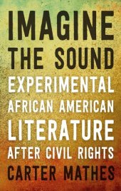 book Imagine the Sound: Experimental African American Literature after Civil Rights