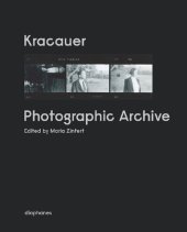 book Kracauer. Photographic Archive