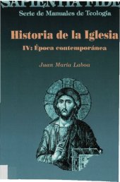 book Historia de la Iglesia: Época contemporánea.