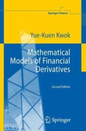 book Mathematical Models of Financial Derivatives