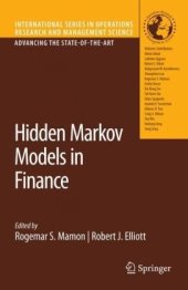 book Hidden Markov models in finance