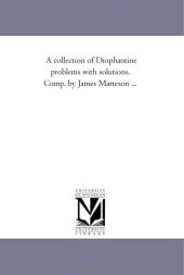 book A collection of diophantine problems with solutions