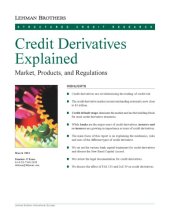 book Credit Derivatives Explained