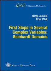 book First steps in several complex variables..Reinhardt domains