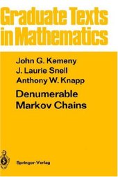 book Denumerable Markov chains