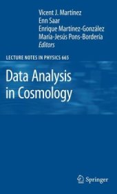 book Data Analysis in Cosmology