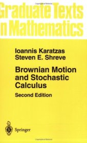 book Brownian motion and stochastic calculus