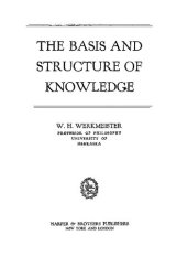 book The Basis and Structure of Knowledge