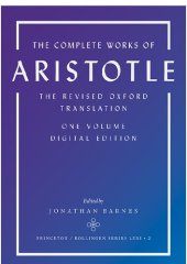 book Complete Works of Aristotle: The Revised Oxford Translation: 001