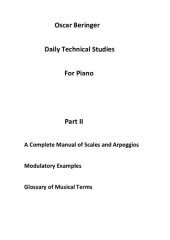 book Daily Technical Studies for Piano - Part II