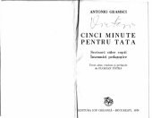 book Cinci minute pentru tata. Scrisori către copii. Însemnări pedagogice