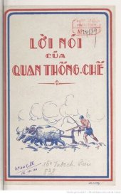 book Lời nói của quan thống-chế