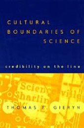 book Cultural Boundaries of Science: Credibility on the Line