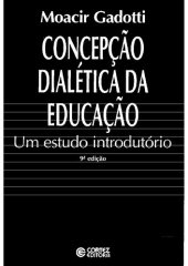 book Concepção dialética da educação. Um estudo introdutório