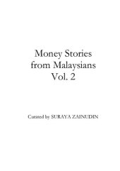 book Money Stories from Malaysians: Volume 2