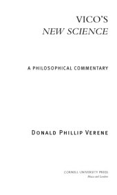 book Vico’s New Science: A Philosophical Commentary