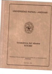 book Gramática del Idioma Kʼicheʼ