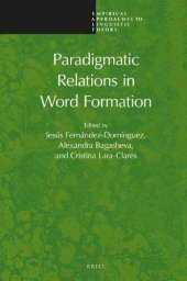 book Paradigmatic Relations in Word Formation