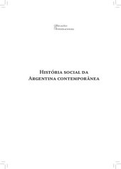 book História Social da Argentina - 2a edição revisada