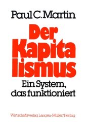 book Der Kapitalismus - Ein System das funktioniert