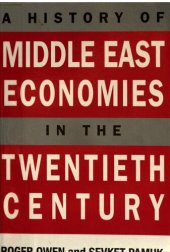 book A History of Middle East Economies in the Twentieth Century