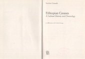 book Ethiopian crosses. A cultural history and chronology