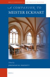 book A Companion to Meister Eckhart