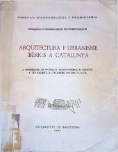 book Arquitectura i urbanisme ibèrics a Catalunya