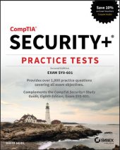 book COMPTIA SECURITY+ PRACTICE TESTS : exam sy0-601.