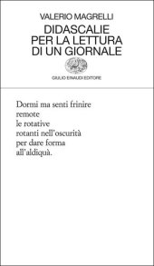 book Didascalie per la lettura di un giornale