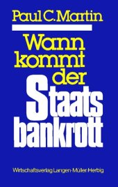 book Wann kommt der Staatsbankrott