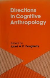 book Directions in Cognitive Anthropology