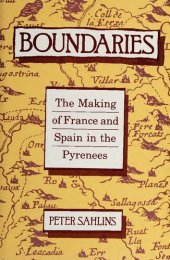 book Boundaries: The Making of France and Spain in the Pyrenees