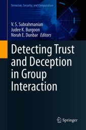 book Detecting Trust and Deception in Group Interaction