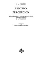 book Sentido y percepción : reconstruido a partir de las notas manuscritas por G.J. Warnock