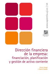 book Dirección financiera de la empresa.