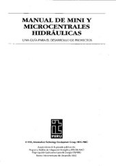 book Manual De Microcentrales Hidraulicas