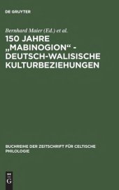 book 150 Jahre "Mabinogion" - deutsch-walisische Kulturbeziehungen