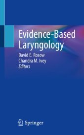 book Evidence-Based Laryngology