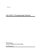 book The GNU C Programming Tutorial