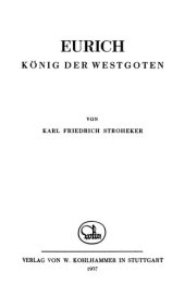 book Eurich, König der Westgoten