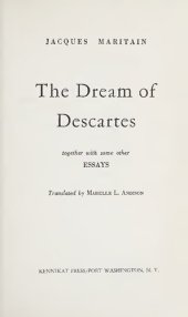 book Dream of Descartes, Together with Some Other Essays