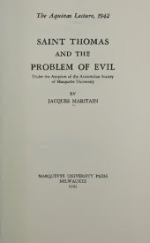 book St Thomas and Problem of Evil