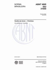 book [ABNT NBR ISO 31000:2018] Gestão de riscos - Diretrizes