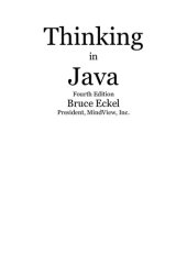 book Thinking in Java