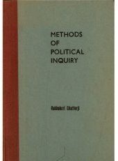 book Methods of political inquiry