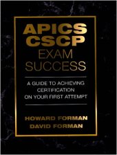 book APICS CSCP Exam Success: A Guide to Achieving Certification on Your First Attempt (J. Ross Publishing)